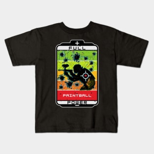 Paintball full power Kids T-Shirt